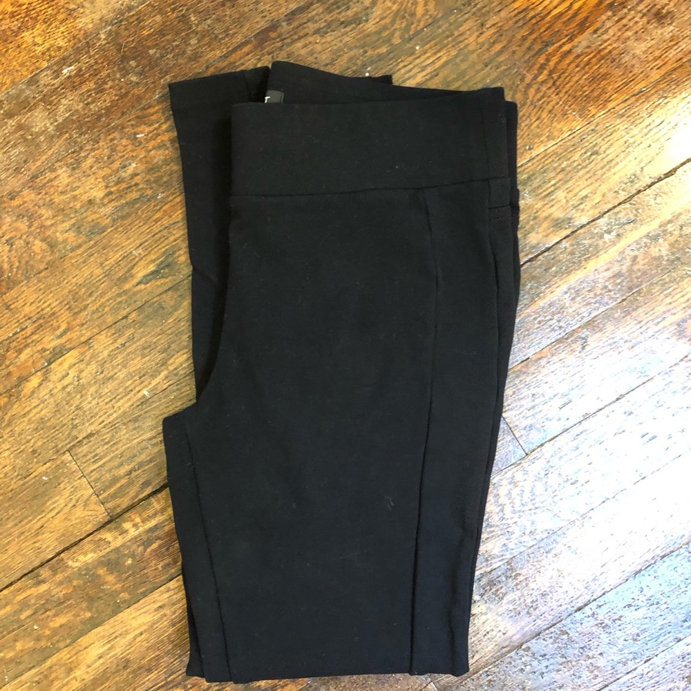 Loft black thick legging pants